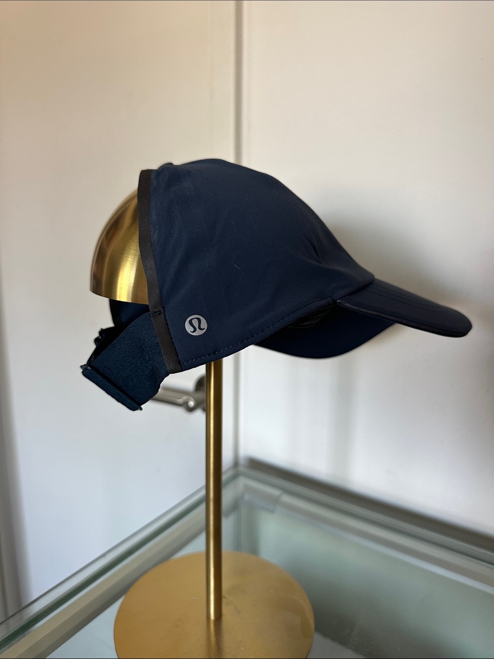 lululemon athletica Men's Dark Navy Performance Cap high ponytail